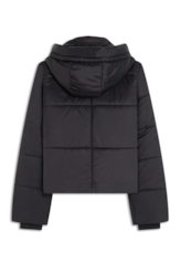 Jaqueta Puffer Hood Preto