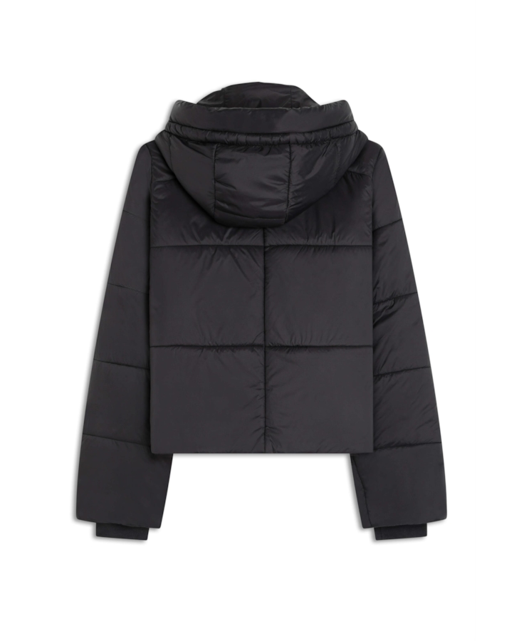 Jaqueta Puffer Hood Preto