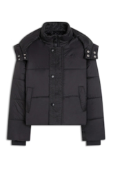 Jaqueta Puffer Hood Preto