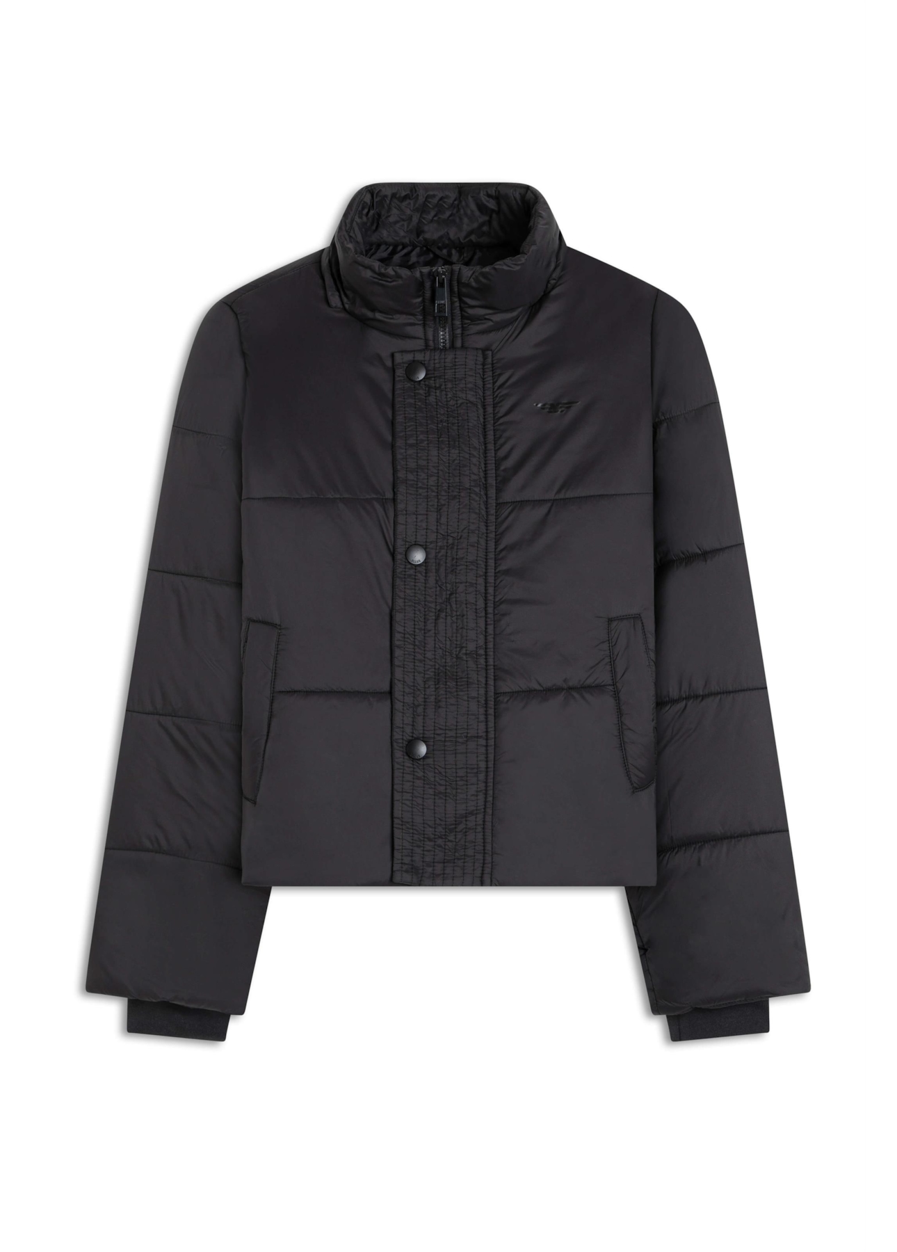 Jaqueta Puffer Hood Preto