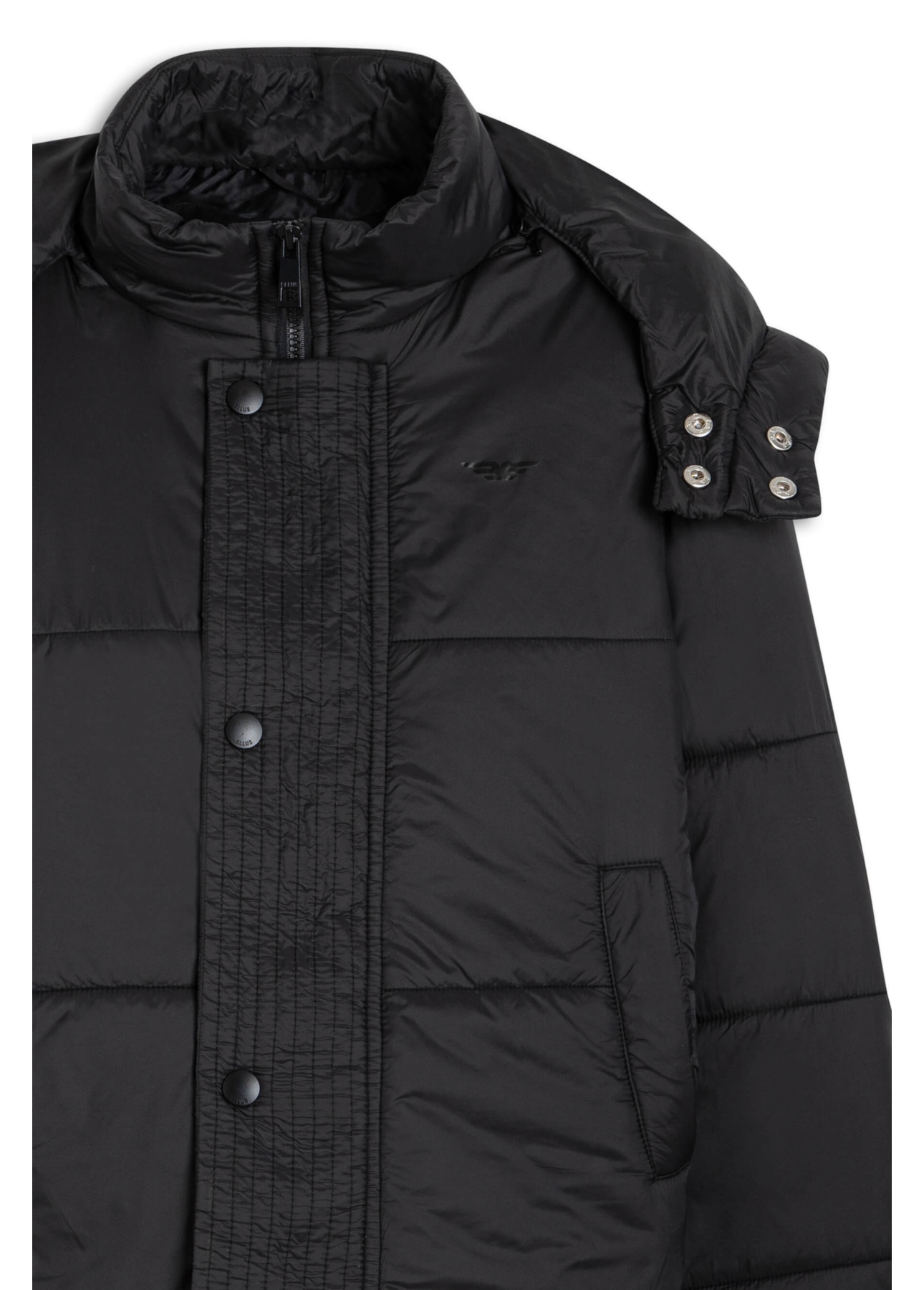Jaqueta Puffer Hood Preto