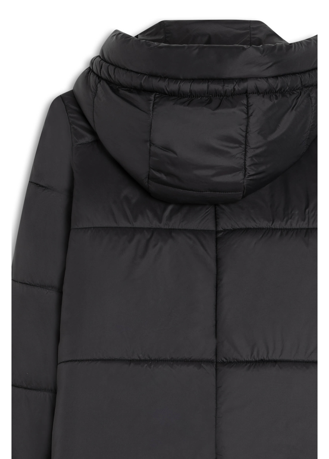 Jaqueta Puffer Hood Preto