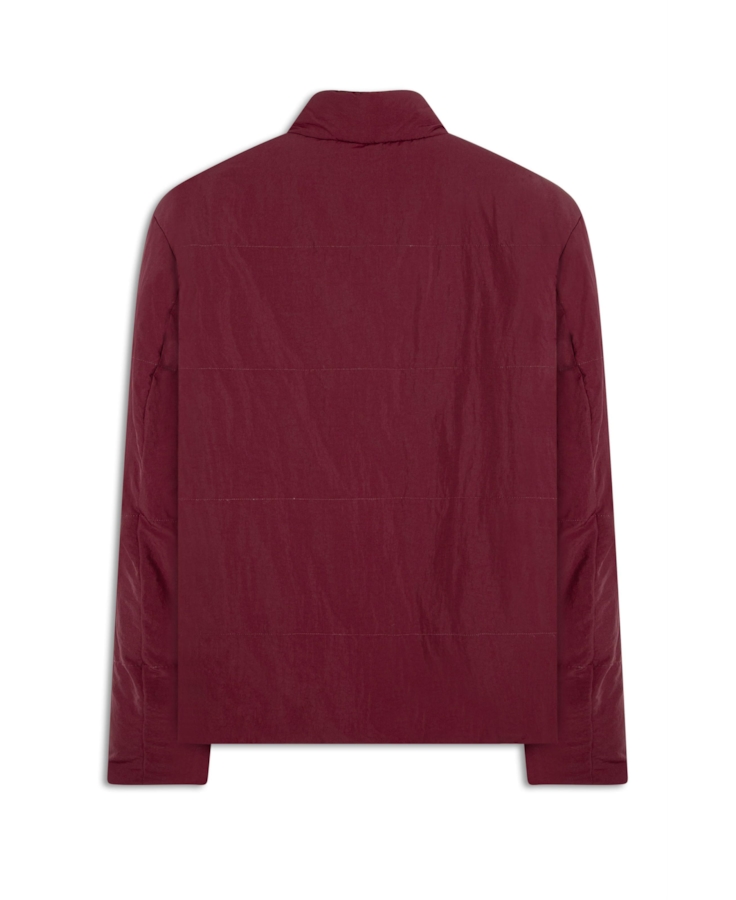 Jaqueta Puffer Wrinkle Bordo