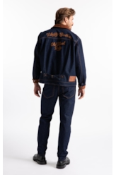 Jaqueta Raw Denim  Amaciado