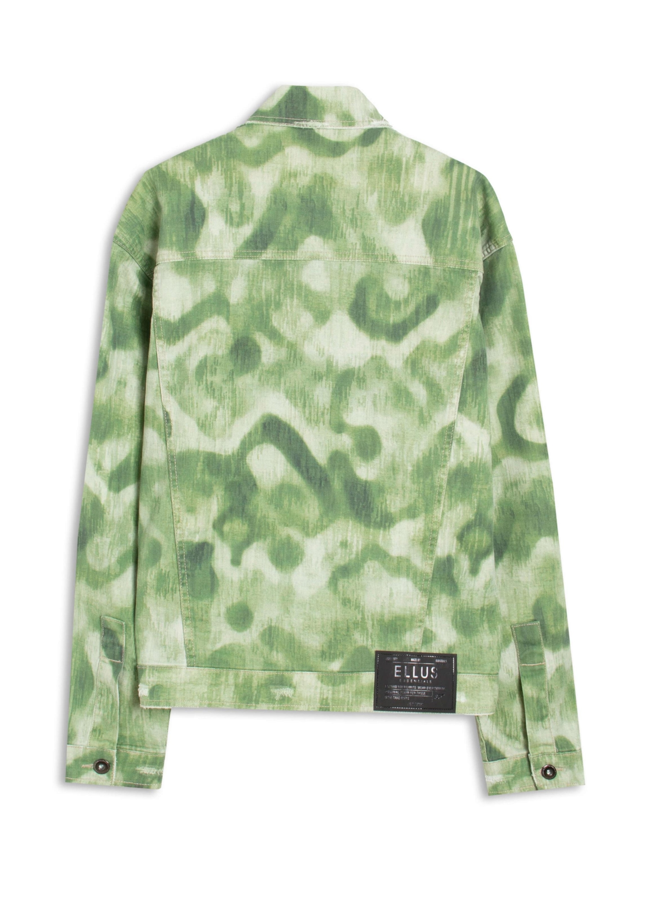 Jaqueta Raw Twill Organic Vintage Print Lemon
