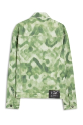 Jaqueta Raw Twill Organic Vintage Print Lemon