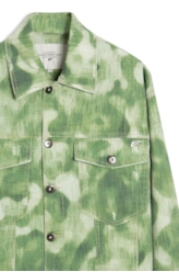 Jaqueta Raw Twill Organic Vintage Print Lemon
