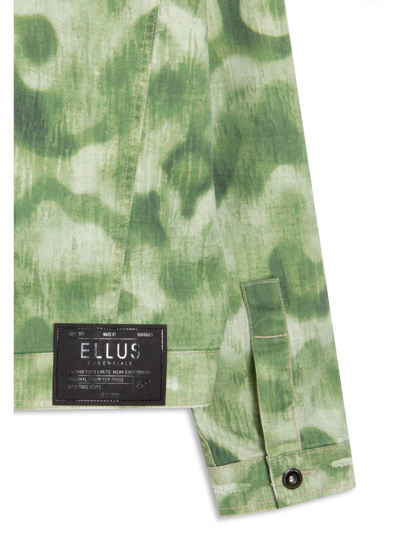 Jaqueta Raw Twill Organic Vintage Print Lemon