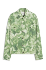 Jaqueta Raw Twill Organic Vintage Print Lemon
