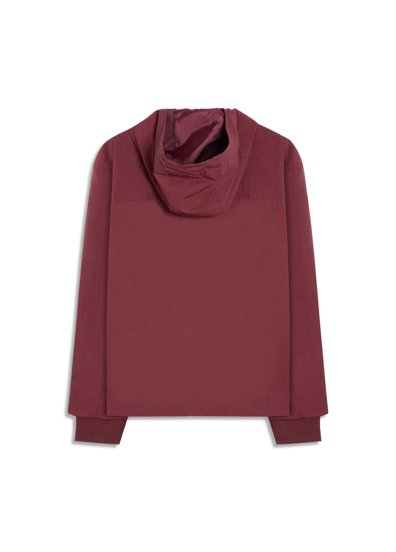 Jaqueta Ribbon Windreaker Bordeaux