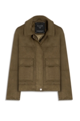 Jaqueta Suede Golf  Verde Militar