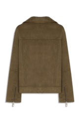 Jaqueta Suede Golf  Verde Militar