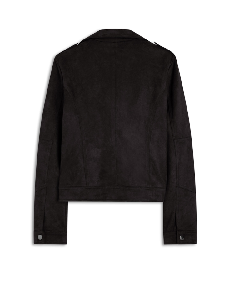 Jaqueta Suede Perfect Ellus Cafe