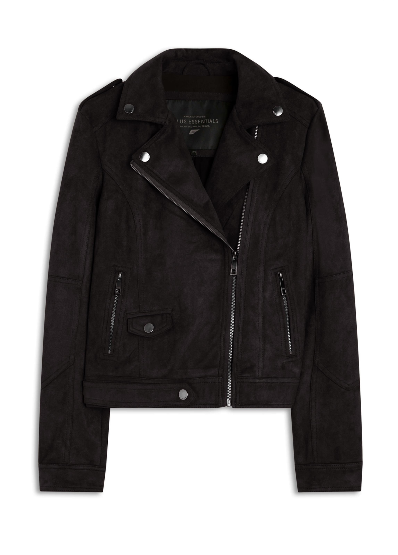 Jaqueta Suede Perfect Ellus Cafe