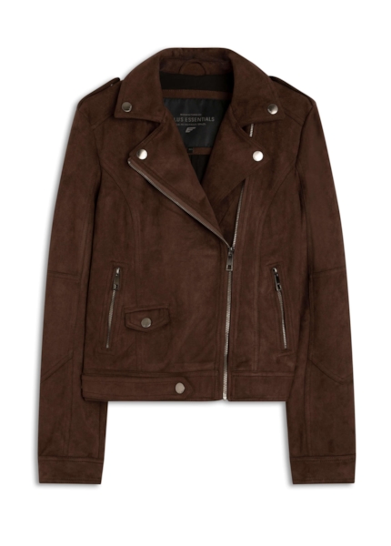 Jaqueta Suede Perfect Ellus Cafe