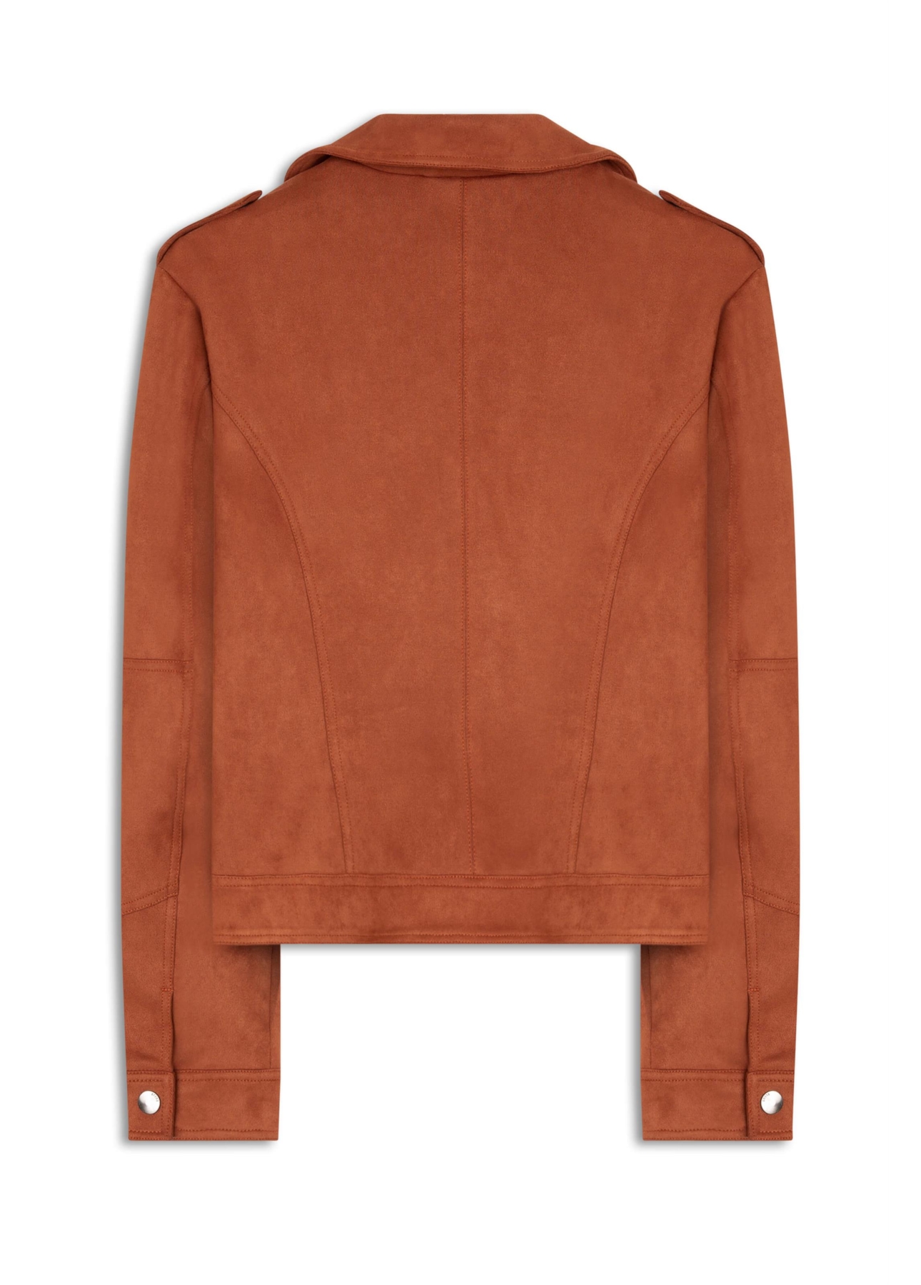 Jaqueta Suede Perfect Ellus Caramelo