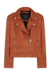Jaqueta Suede Perfect Ellus Caramelo