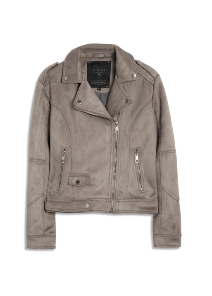 Jaqueta Suede Perfect Ellus Mouse