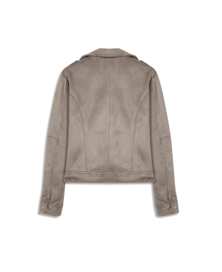 Jaqueta Suede Perfect Ellus Mouse