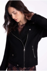 Jaqueta Suede Perfect Ellus Preto