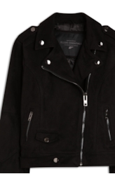 Jaqueta Suede Perfect Ellus Preto