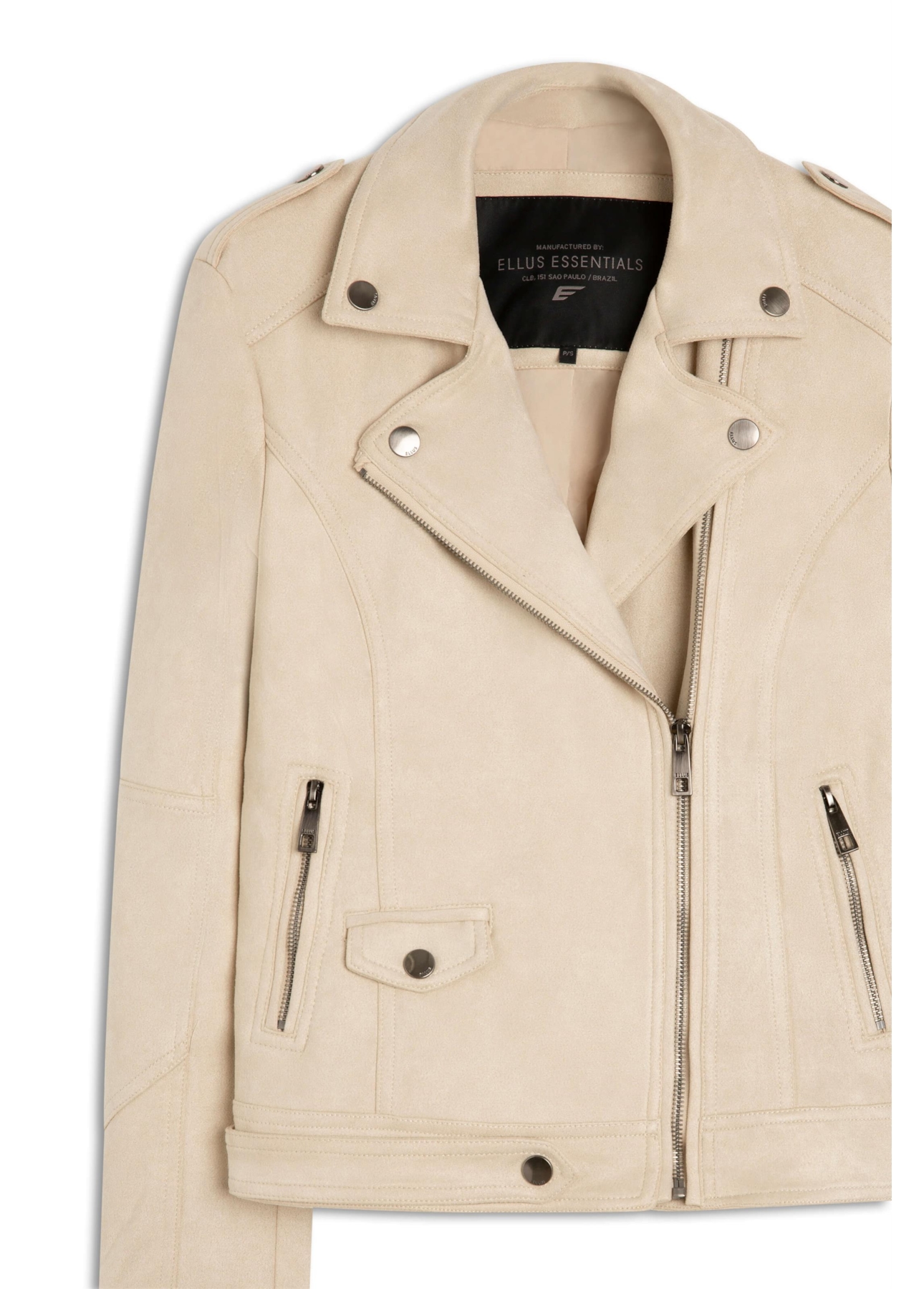 Jaqueta Suede Perfect Ellus Sandy