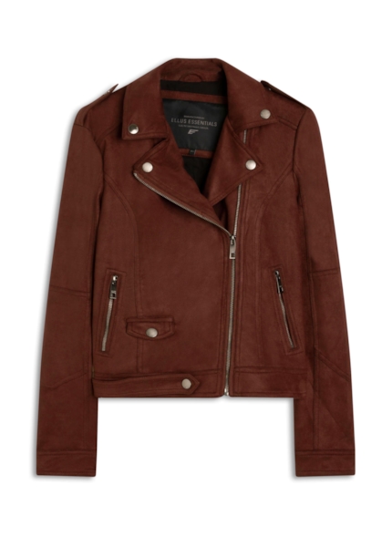 Jaqueta Suede Perfect Ellus Telha