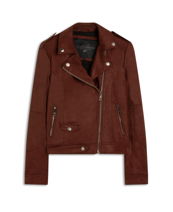 Jaqueta Suede Perfect Ellus Telha