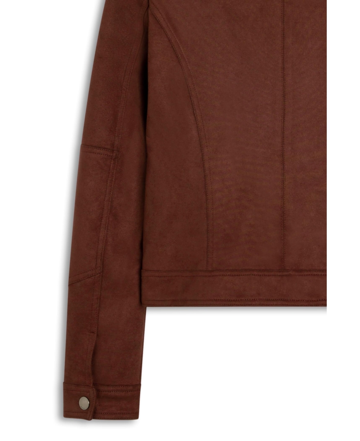 Jaqueta Suede Perfect Ellus Telha