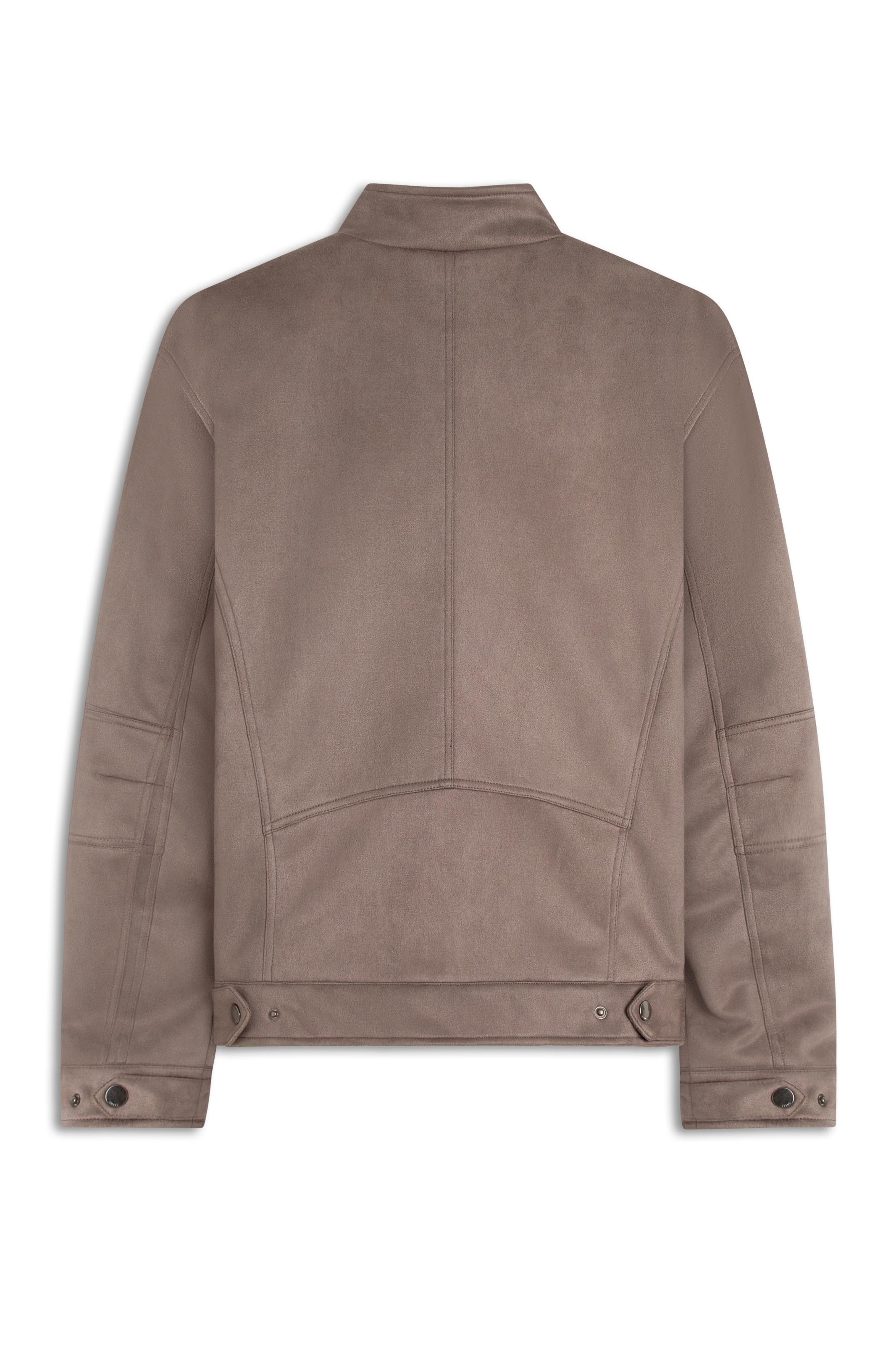Jaqueta Suede Rider With Mouse