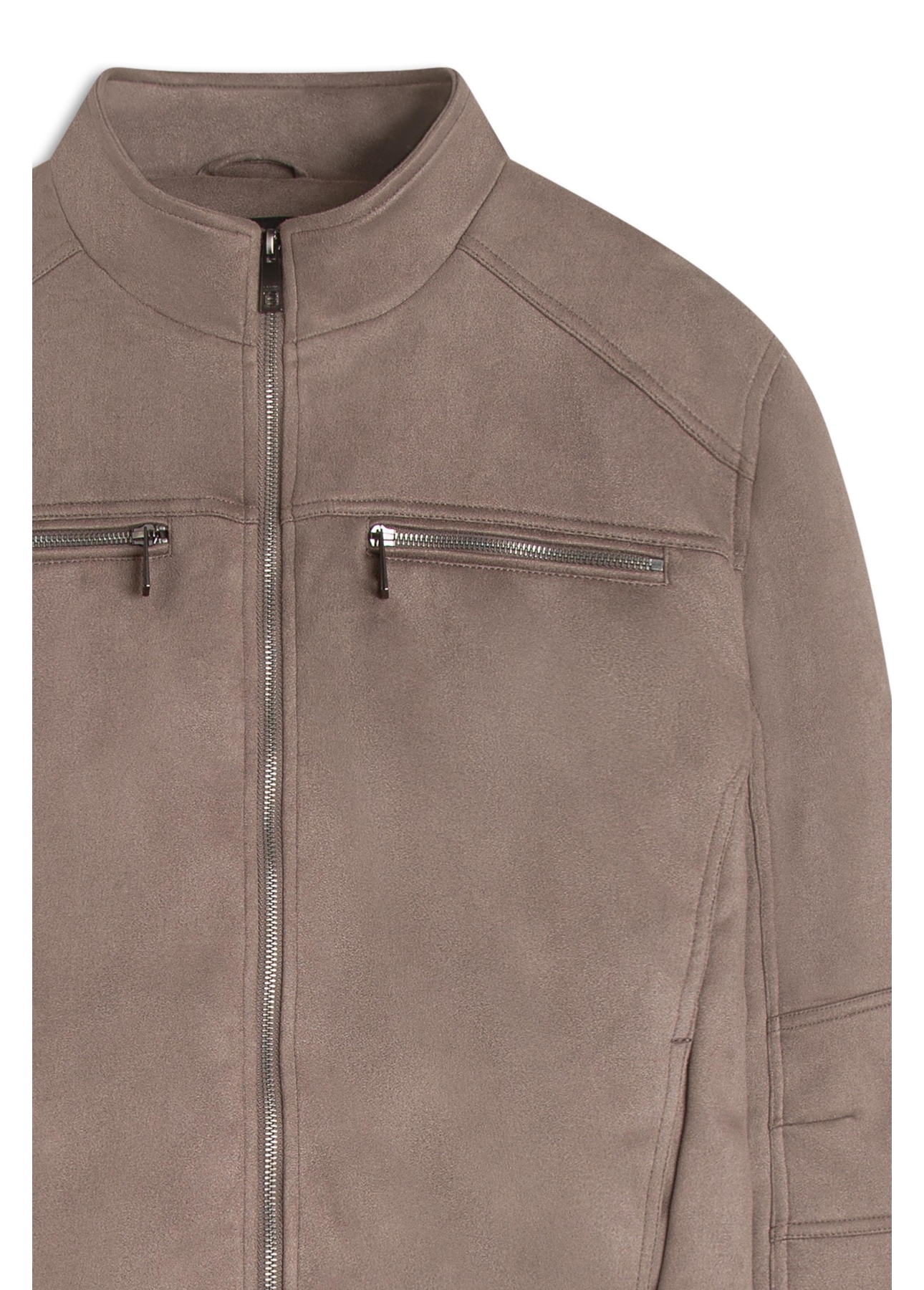 Jaqueta Suede Rider With Mouse