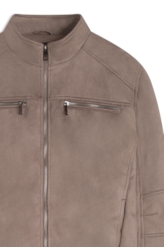 Jaqueta Suede Rider With Mouse