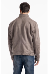 Jaqueta Suede Rider With Mouse