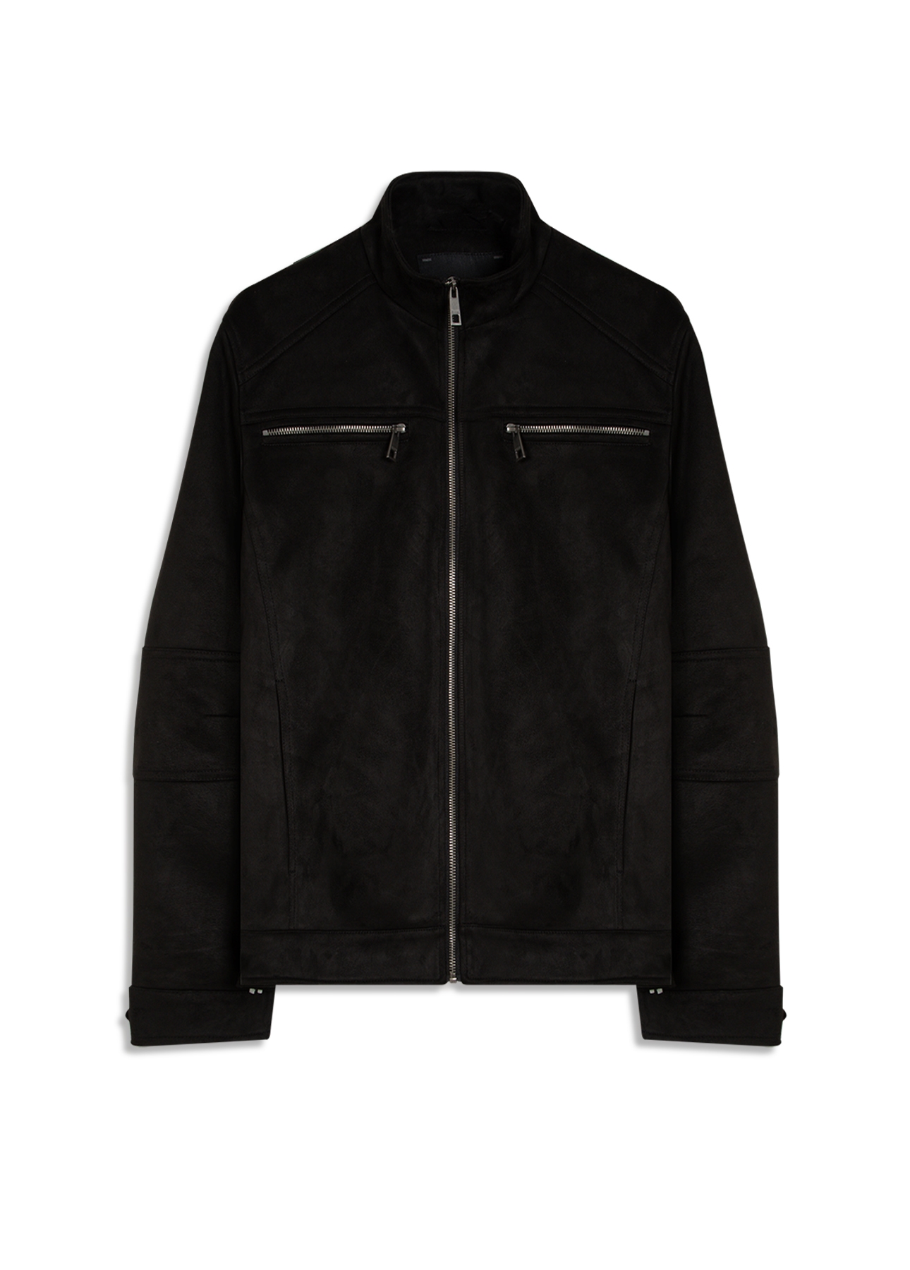 Jaqueta Suede Rider With Preto