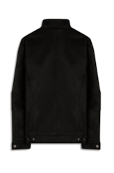 Jaqueta Suede Rider With Preto