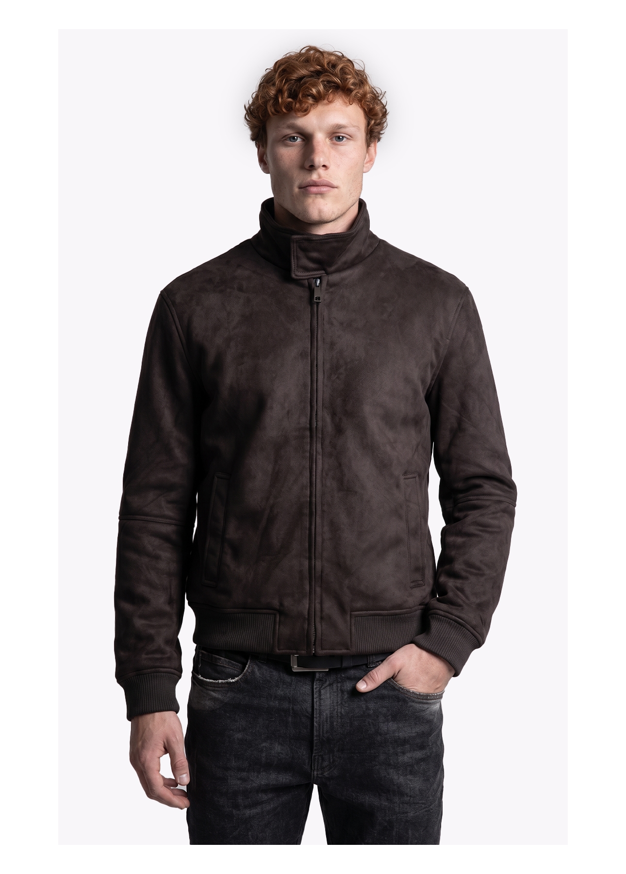Jaqueta Suede Turtle Cafe