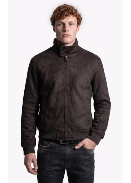 Jaqueta Suede Turtle Cafe