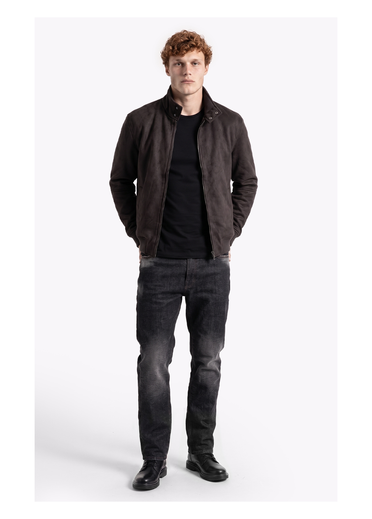 Jaqueta Suede Turtle Cafe