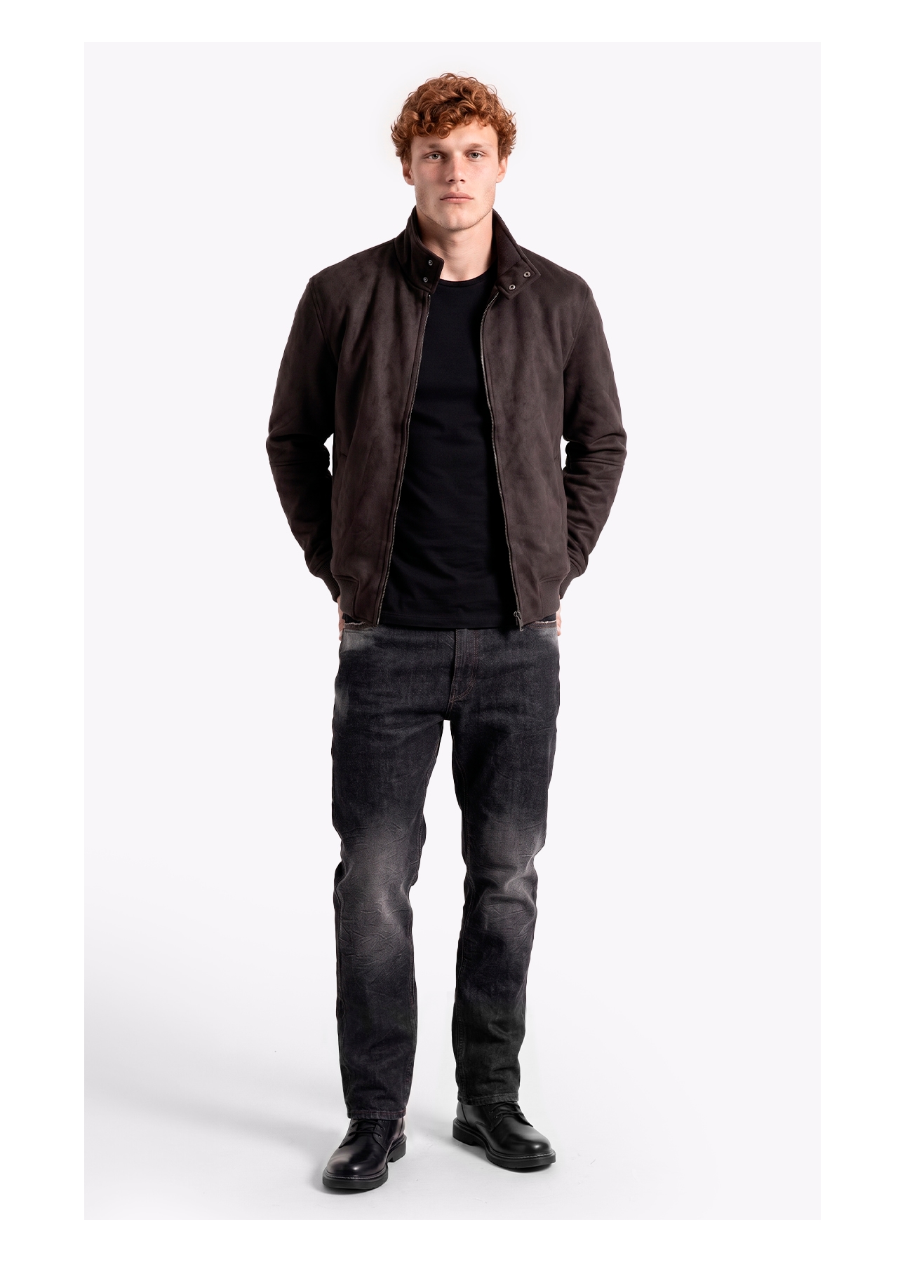 Jaqueta Suede Turtle Cafe