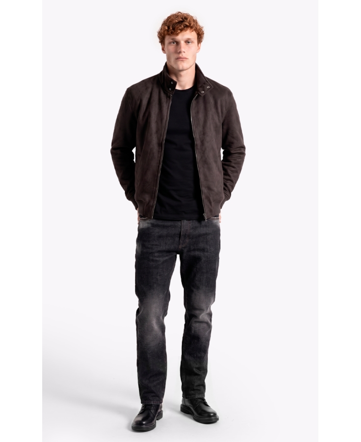 Jaqueta Suede Turtle Cafe
