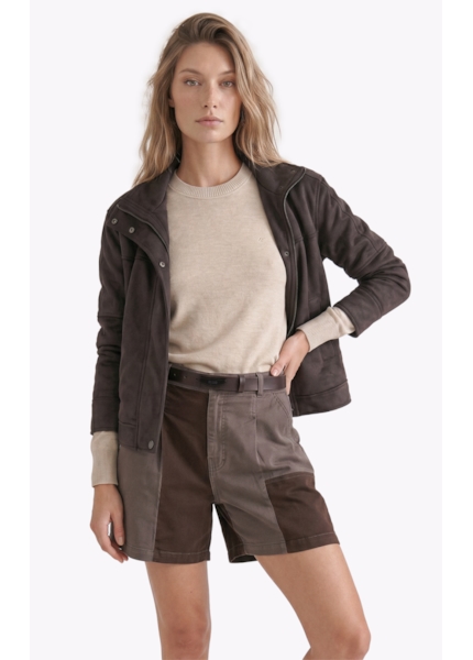 Jaqueta Suede Turtle Classic Cafe