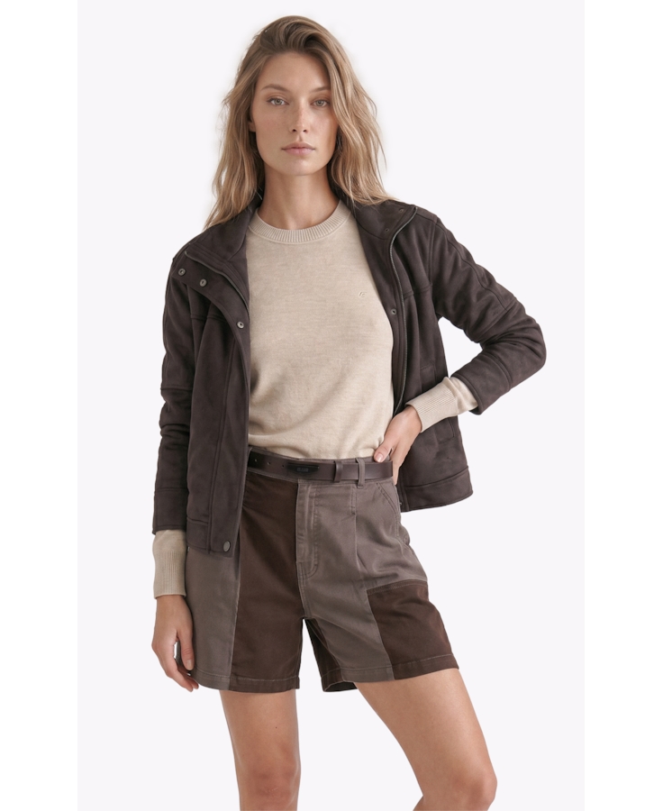 Jaqueta Suede Turtle Classic Cafe