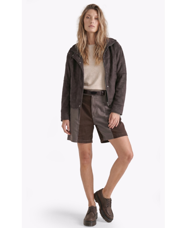 Jaqueta Suede Turtle Classic Cafe