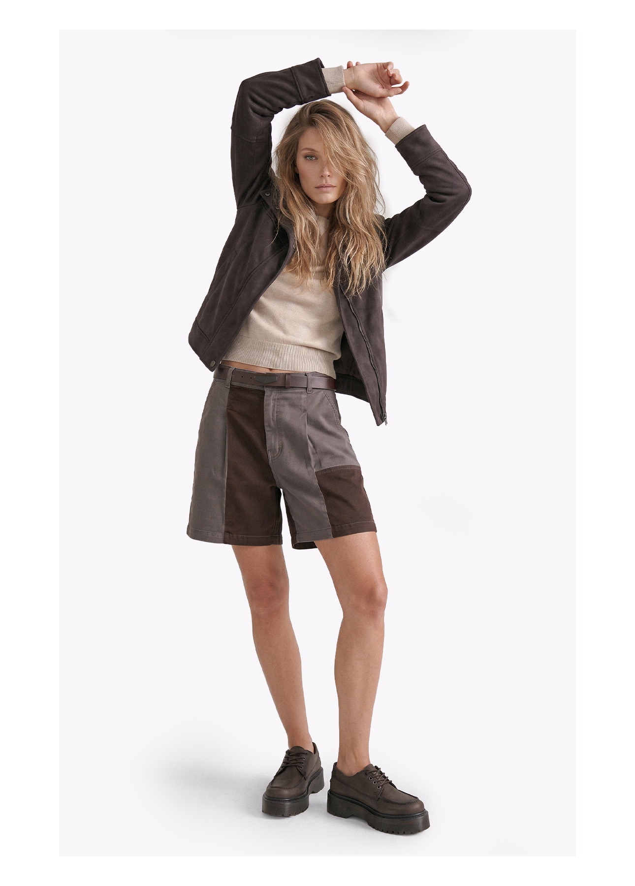 Jaqueta Suede Turtle Classic Cafe