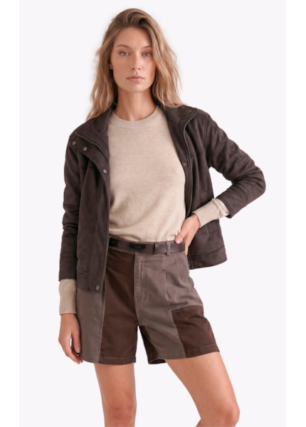 Jaqueta Suede Turtle Classic Cafe