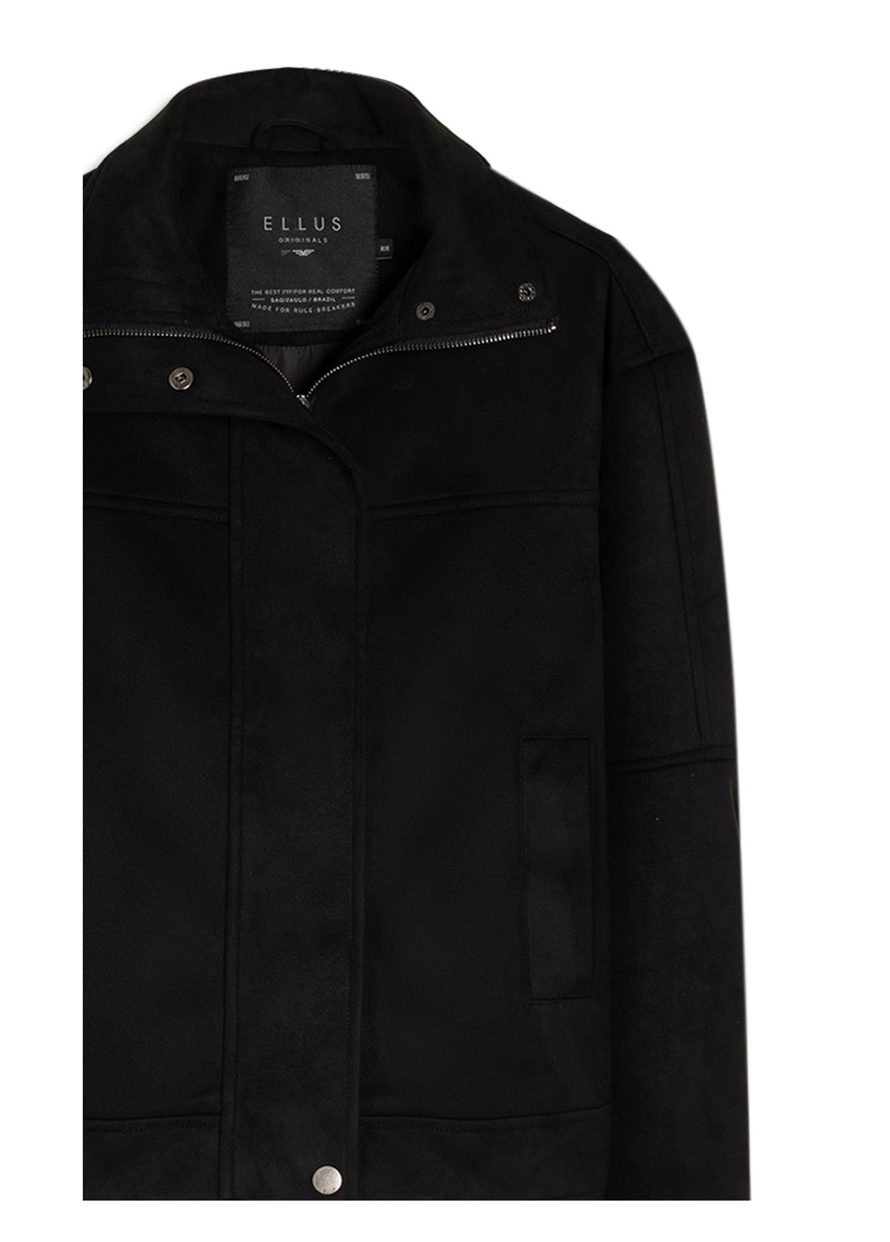 Jaqueta Suede Turtle Classic Preto
