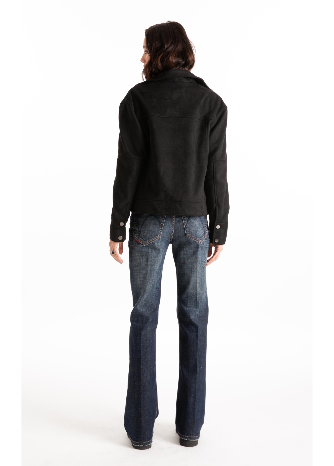 Jaqueta Suede Turtle Classic Preto