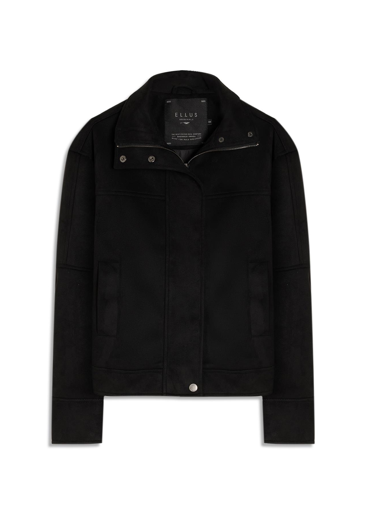 Jaqueta Suede Turtle Classic Preto