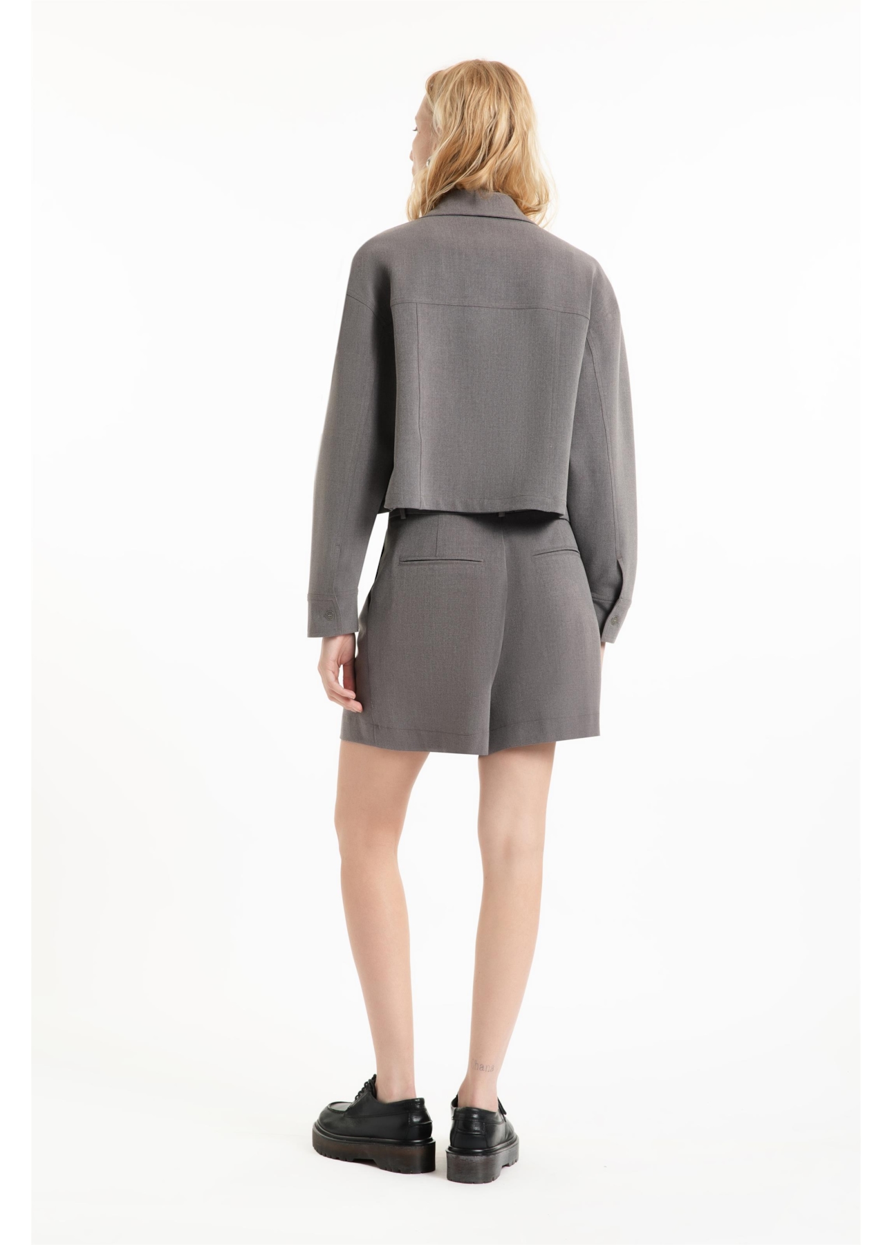 Jaqueta Tailoring Folli Cinza
