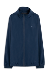 Jaqueta Tech Bomber Hood Dark Navy